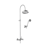 Abey Armando Vicario Provincial Two in one Shower System - Brushed Nickel